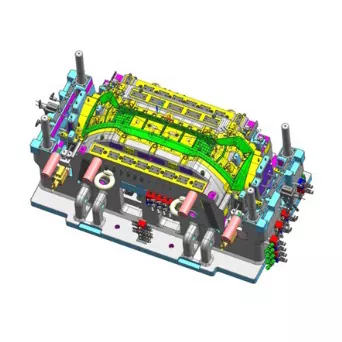 Καλούπι έγχυσης αμαξώματος μπροστινού προφυλακτήρα αυτοκινήτου