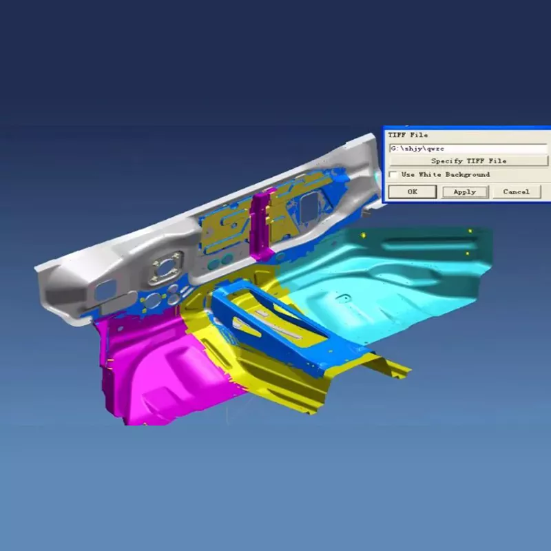 Μήτρα σφράγισης συναρμολόγησης μπροστινού πίνακα αυτοκινήτου