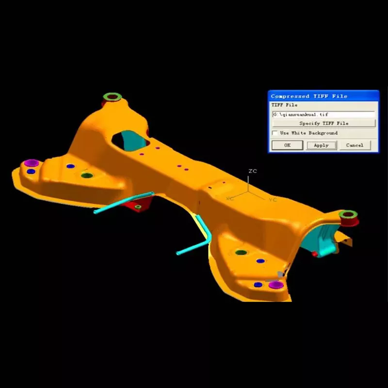 Μήτρα σφράγισης διάταξης μπροστινής ανάρτησης αυτοκινήτου