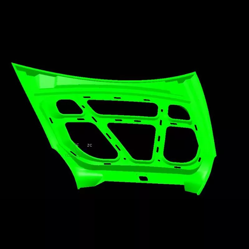 Μήτρα σφράγισης εσωτερικής κουκούλας αυτοκινήτου