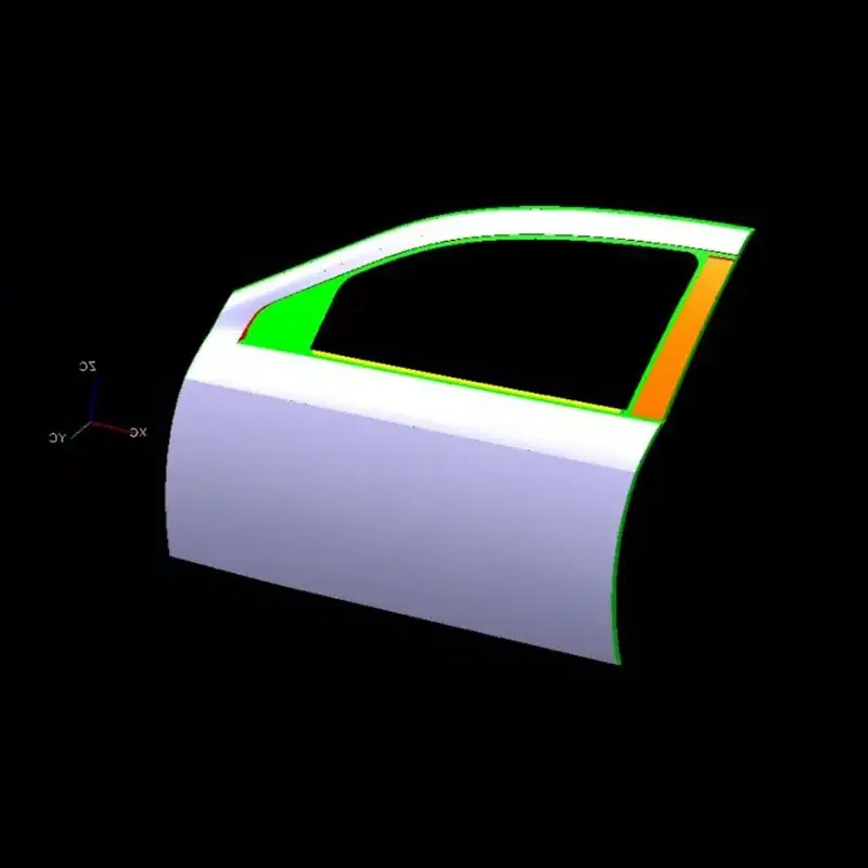 Μήτρα σφράγισης εξωτερικού πάνελ αριστερής μπροστινής πόρτας αυτοκινήτου