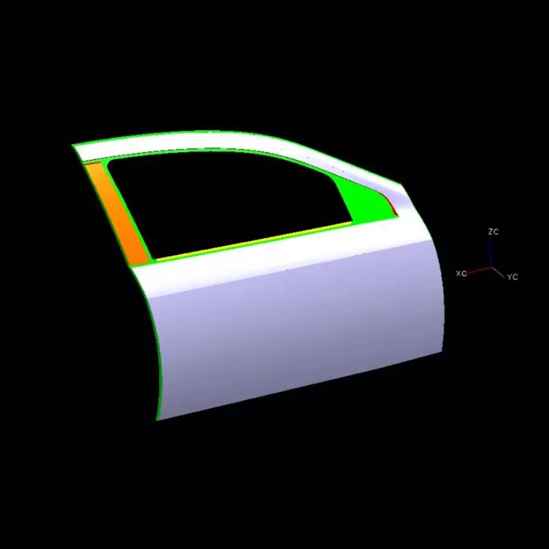 Μήτρα σφράγισης εξωτερικού πάνελ της δεξιάς μπροστινής πόρτας αυτοκινήτου