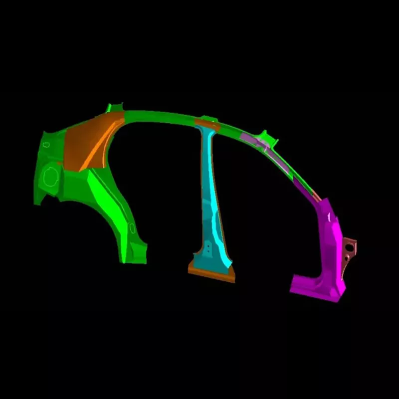 Μήτρα σφράγισης εσωτερικής διάταξης πλαϊνού πάνελ αυτοκινήτου