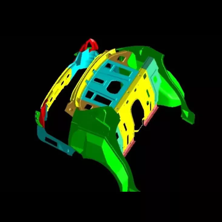 Μήτρα σφράγισης συναρμολόγησης κορμού αυτοκινήτου