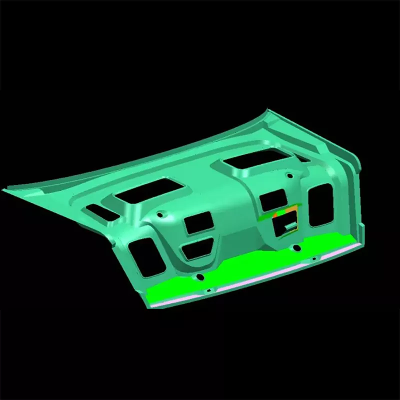 Μήτρα σφράγισης εσωτερικού πλαισίου καπακιού πορτμπαγκάζ αυτοκινήτου